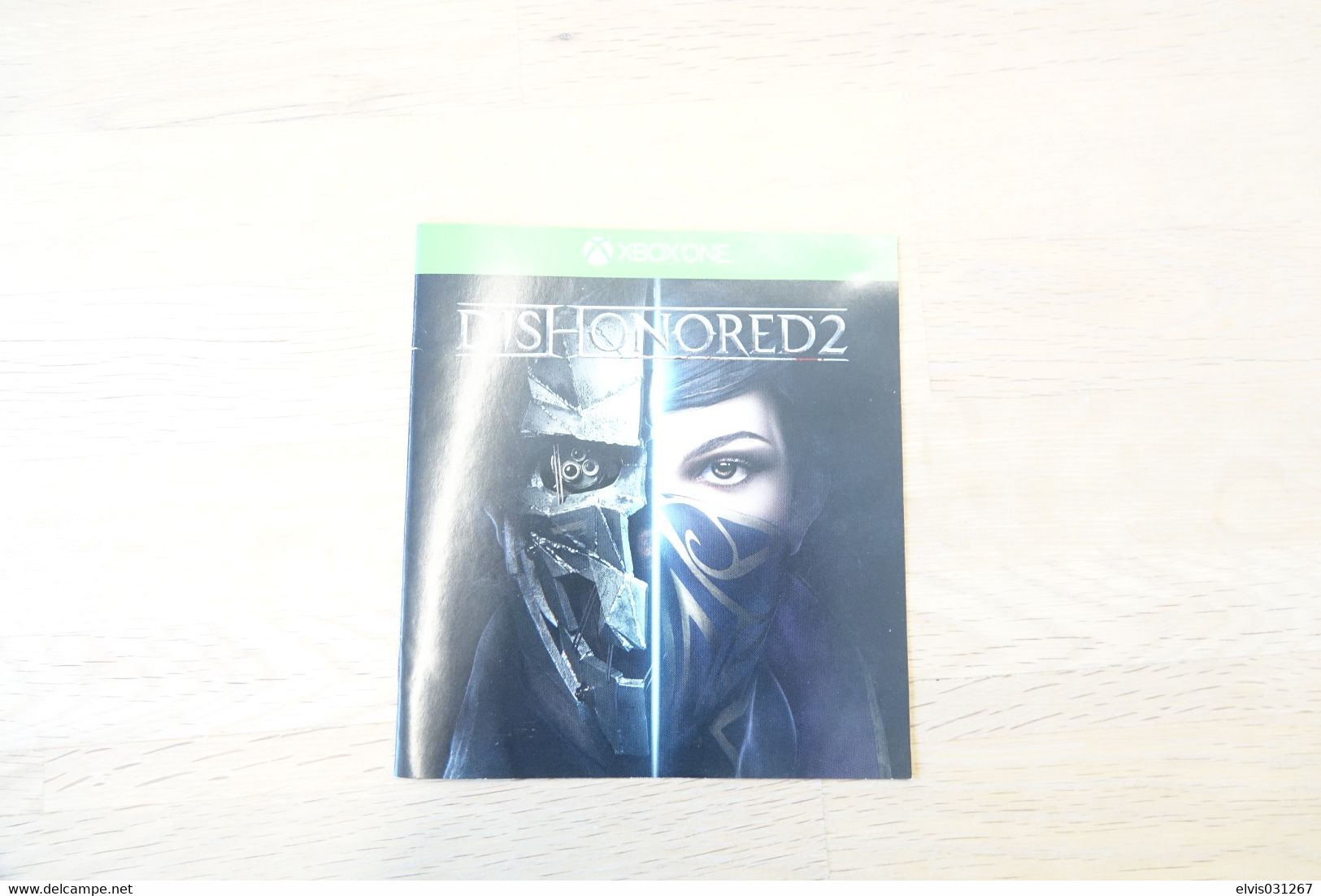 MICROSOFT XBOX ONE : MANUAL : DISHONORED 2 - Literatuur En Instructies