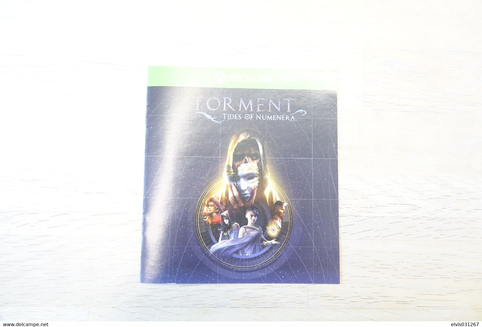 MICROSOFT XBOX ONE : MANUAL : TORMENT TIDES OF NUMENERA - Littérature & Notices