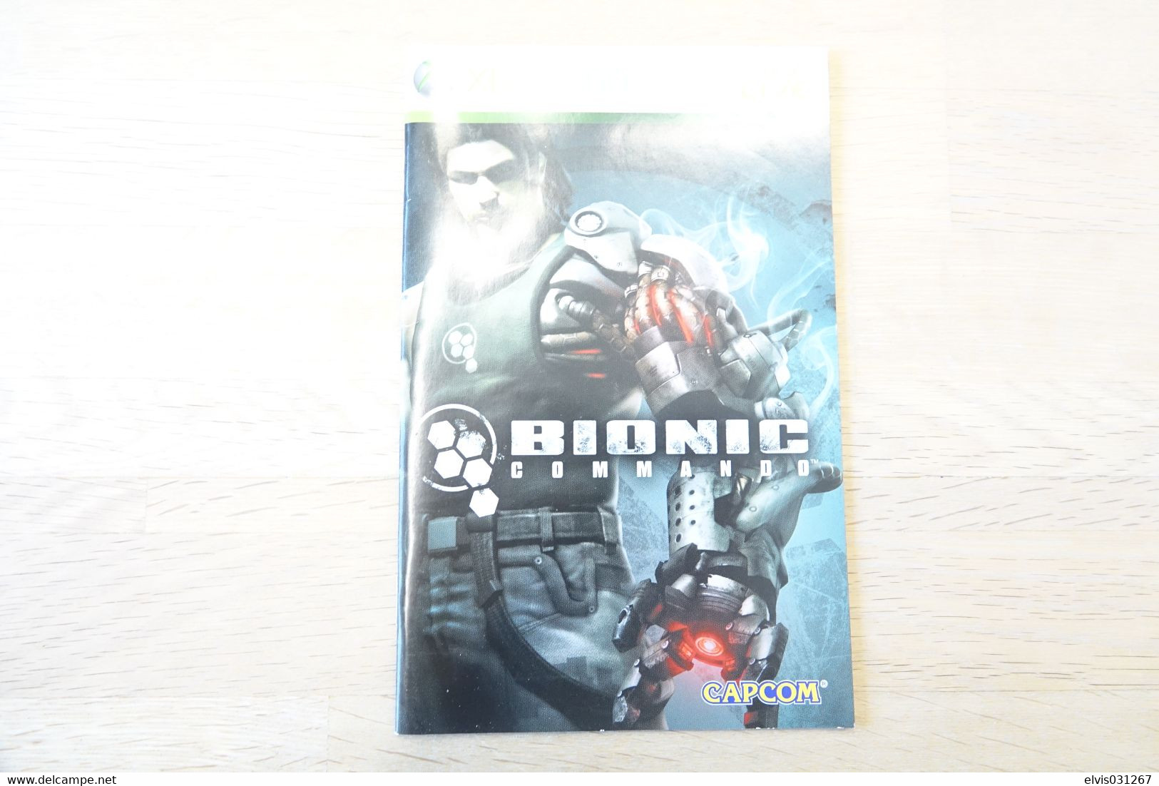 MICROSOFT XBOX 360 : MANUAL : BIONIC COMMANDO - Literatuur En Instructies