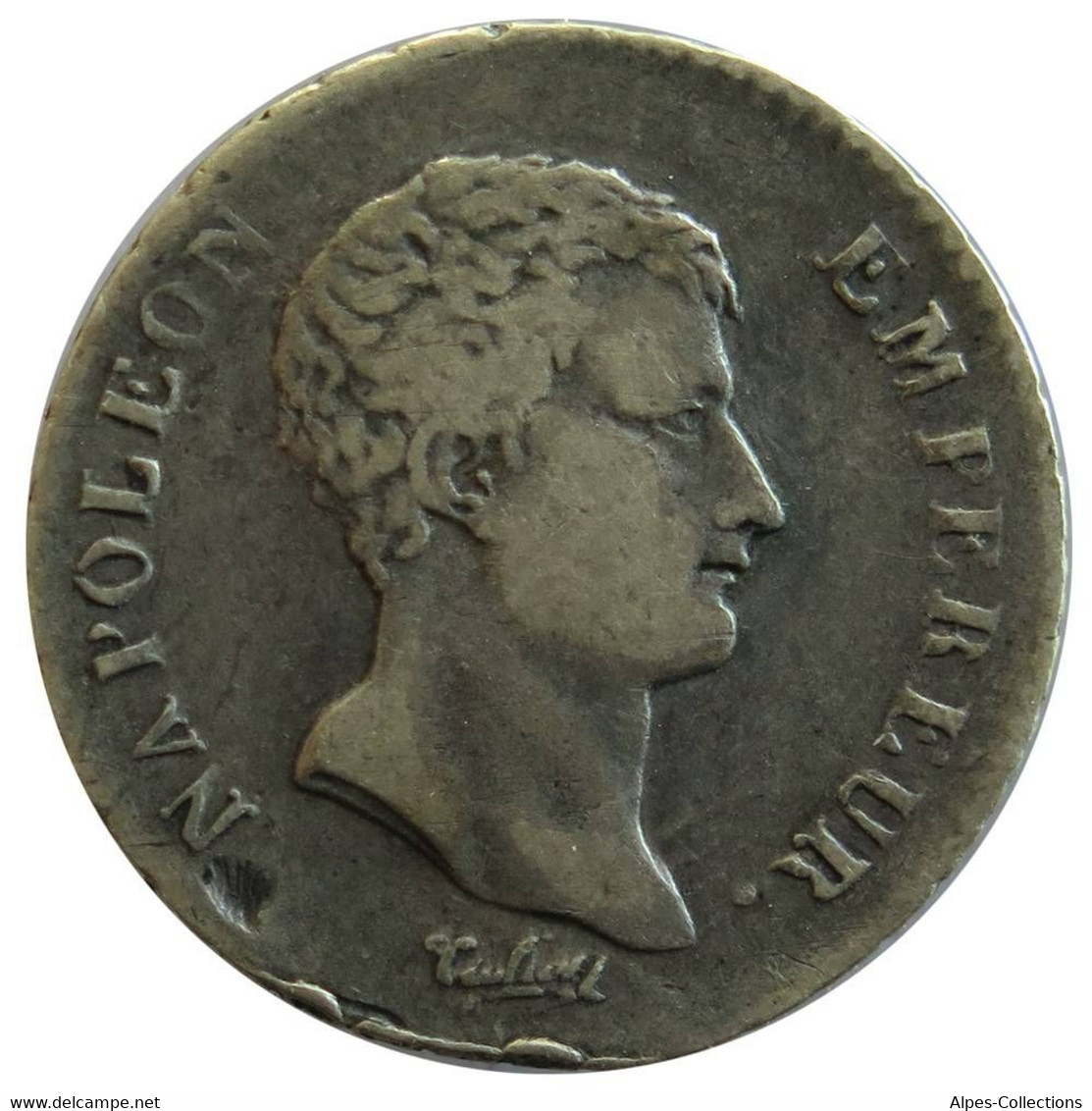 F17408.1 - FRANCE - Demi-franc Napoléon Empereur - AN 12 M - 1/2 Franc