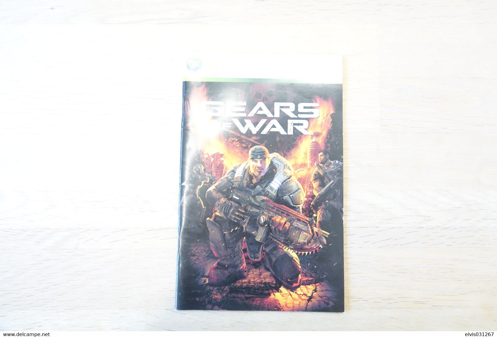 MICROSOFT XBOX 360 : MANUAL : GEARS OF WAR - Literatuur En Instructies