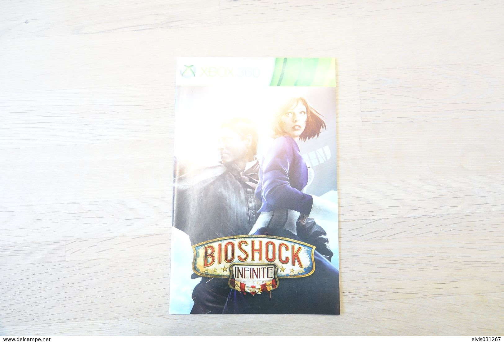 MICROSOFT XBOX 360 : MANUAL : BIOSHOCK INFINITE - Literatura E Instrucciones