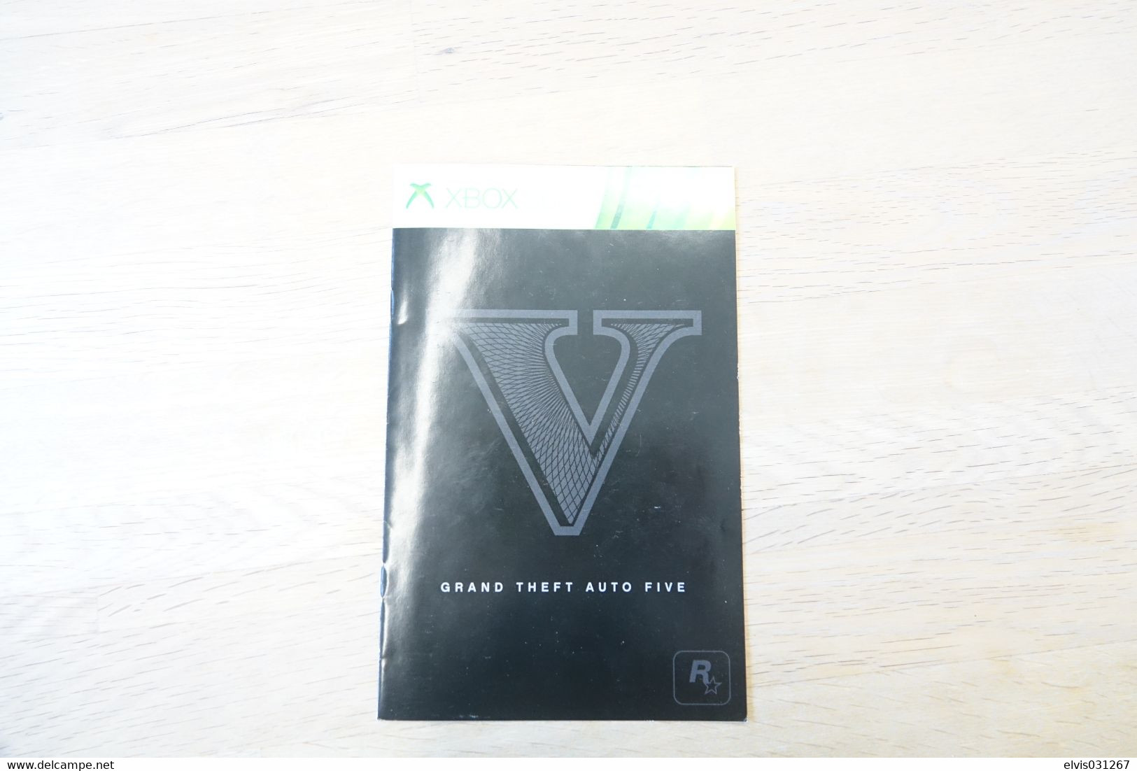 MICROSOFT XBOX 360 : MANUAL : GRAND THEFT AUTO V GTA 5 - Littérature & Notices