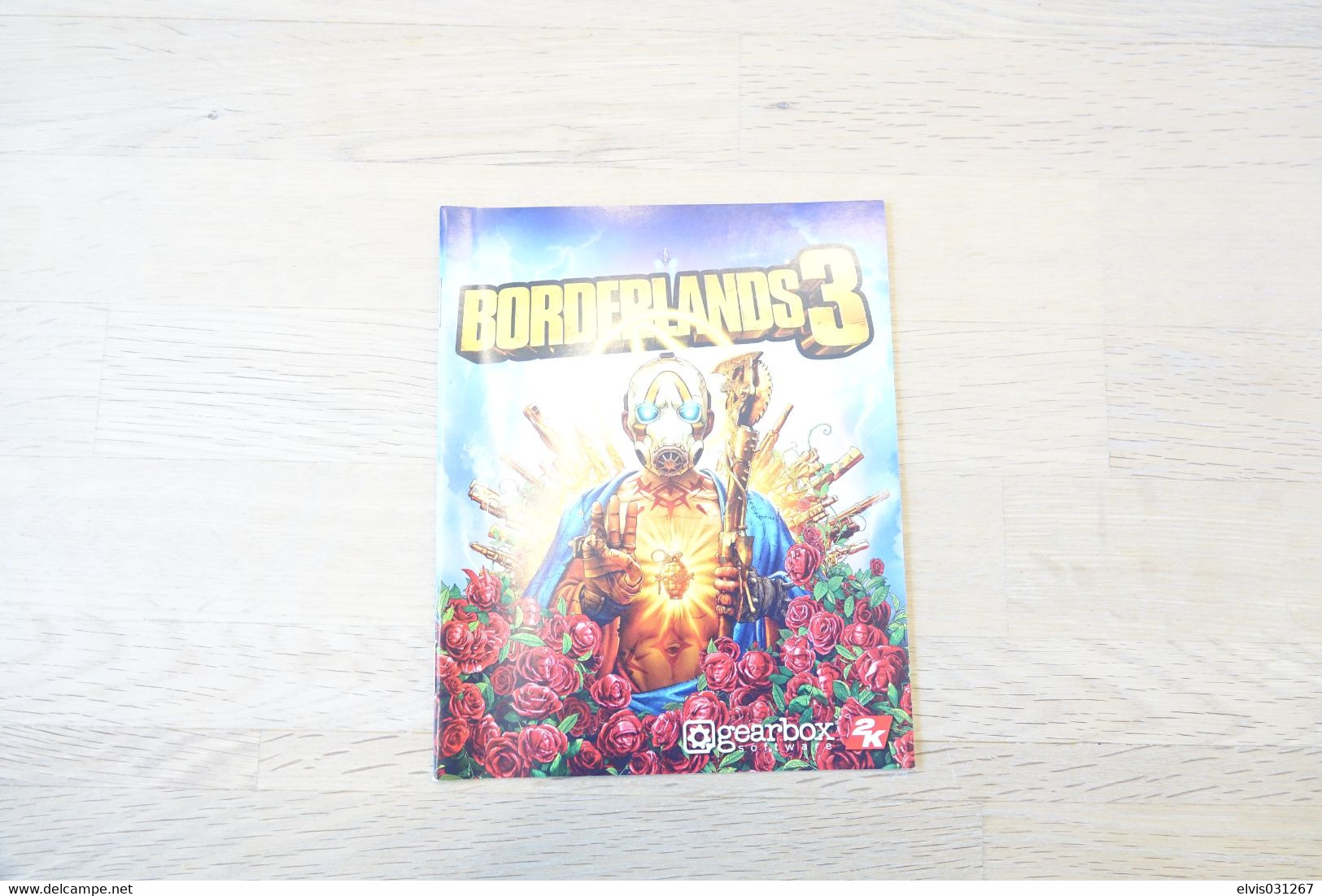 SONY PLAYSTATION FOUR PS4 : MANUAL : BORDERLANDS 3 - Literature & Instructions