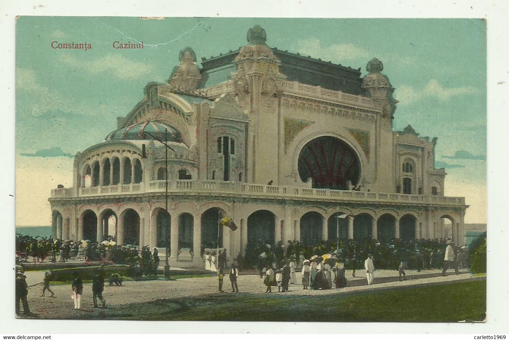 CONSTANTA CAZINUL 1912 VIAGGIATA FP - Rumänien