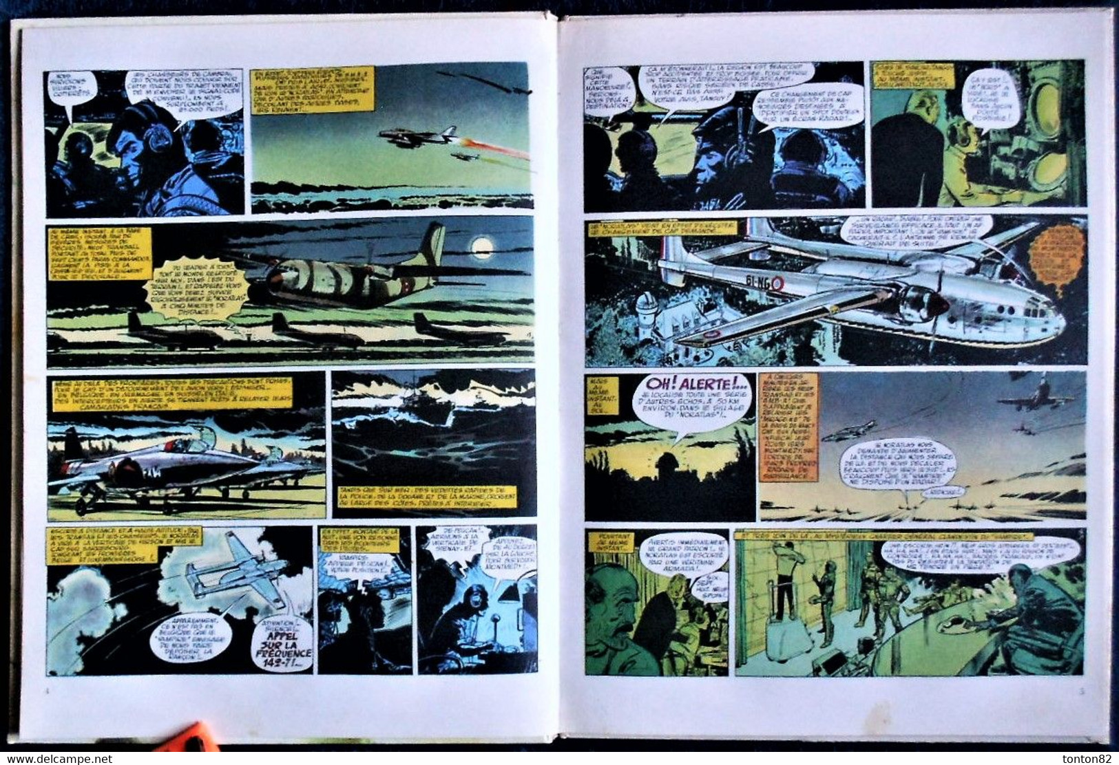 Charlier / Jijé - Tanguy Et Laverdure -Le Terreur Vient Du Ciel - Dargaud - ( 1982 ) . - Tanguy Et Laverdure