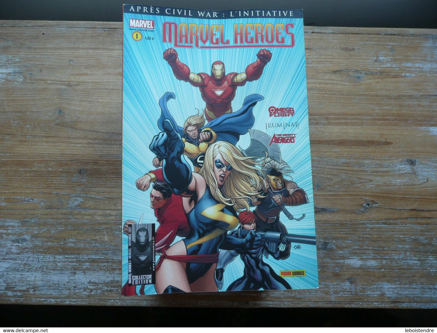 LOT 39 MARVEL HEROES N 1 A 39 NOVEMBRE 2007 A JANVIER 2011 2E SERIE SERIE COMPLETE MARVEL COMICS PANINI FRANCE - Marvel France