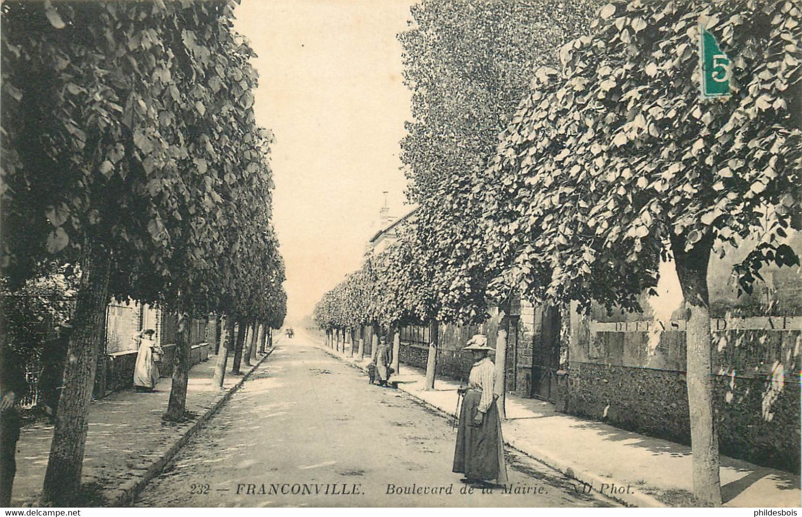 VAL D'OISE  FRANCONVILLE  Boulevard De La Mairie - Franconville