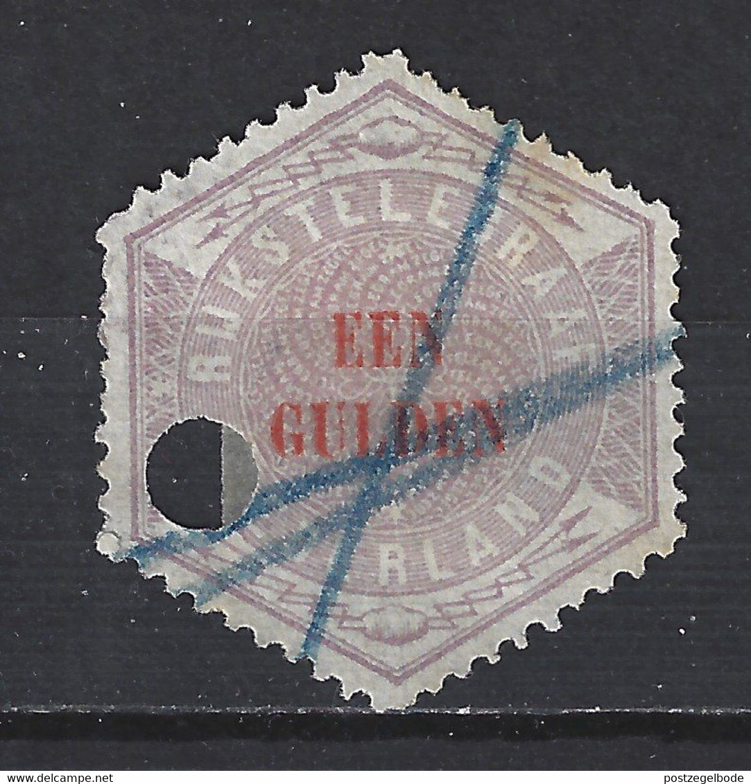 NVPH TG11 Nederland Netherlands Pays Bas Niederlande Holanda 11 Used ; Telegram, Telegramme, Telegrama 1877 - Telegraphenmarken