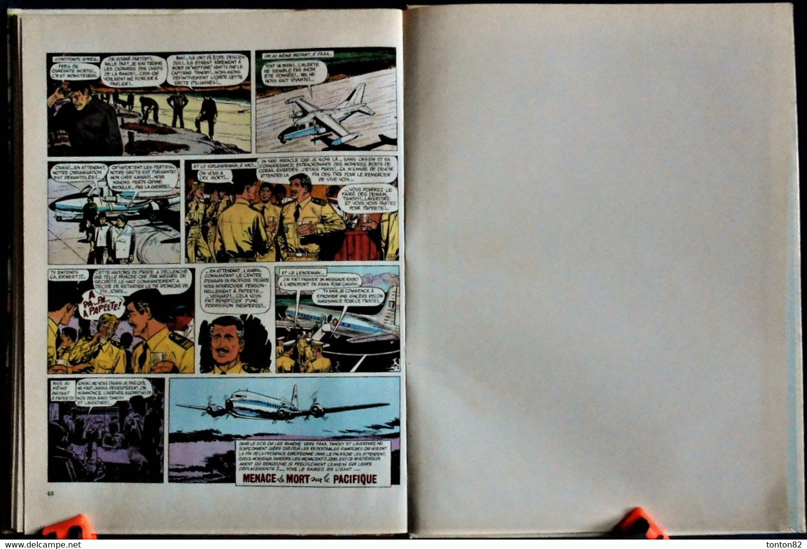 Charlier / Jijé - Tanguy Et Laverdure -Destination Pacifique - Dargaud - ( 1981 ) . - Tanguy Et Laverdure