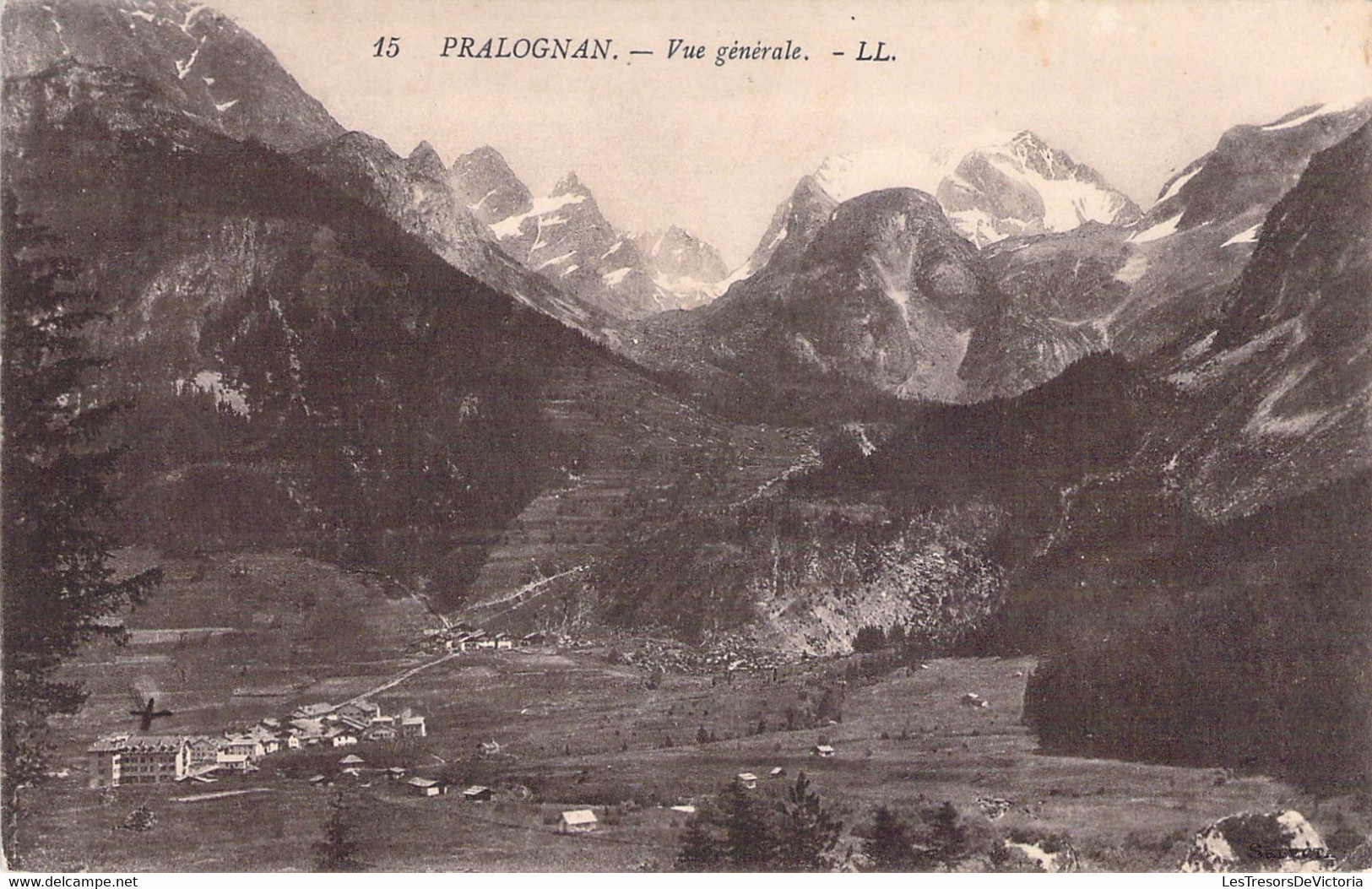 FRANCE - 73 - PRALOGNAN - Vue Générale - LL - Carte Postale Ancienne - Pralognan-la-Vanoise