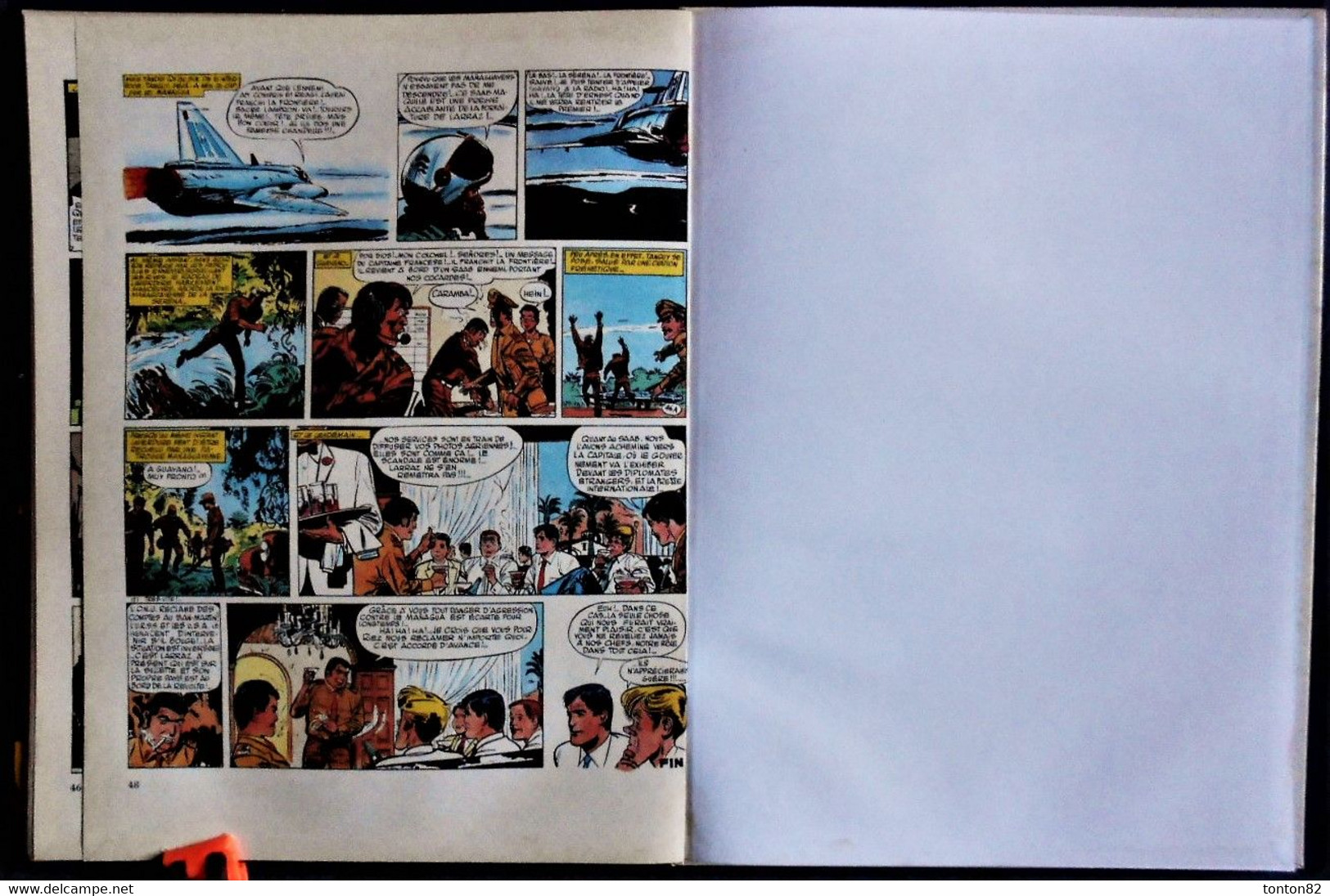 Jijé - Charlier - Les Aventures De Tanguy Et Laverdure - " Les Anges Noirs " - Dargaud - ( 1981 ) . - Tanguy Et Laverdure