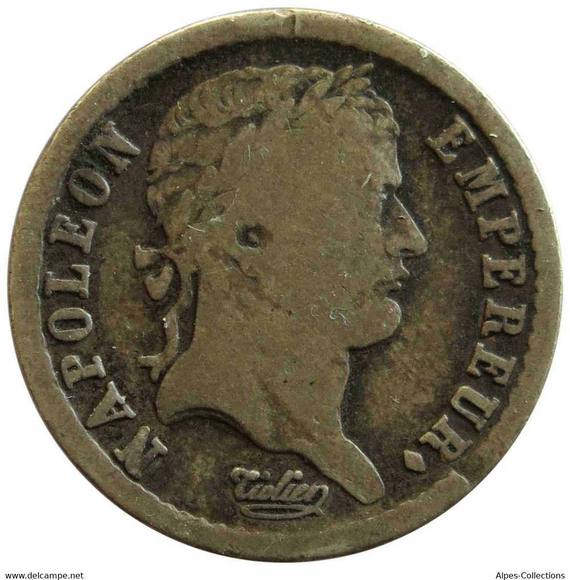 F17702.2 - FRANCE - Demi-franc Napoléon 1er - Tête Laurée - 1808 A Sans Losange - 1/2 Franc