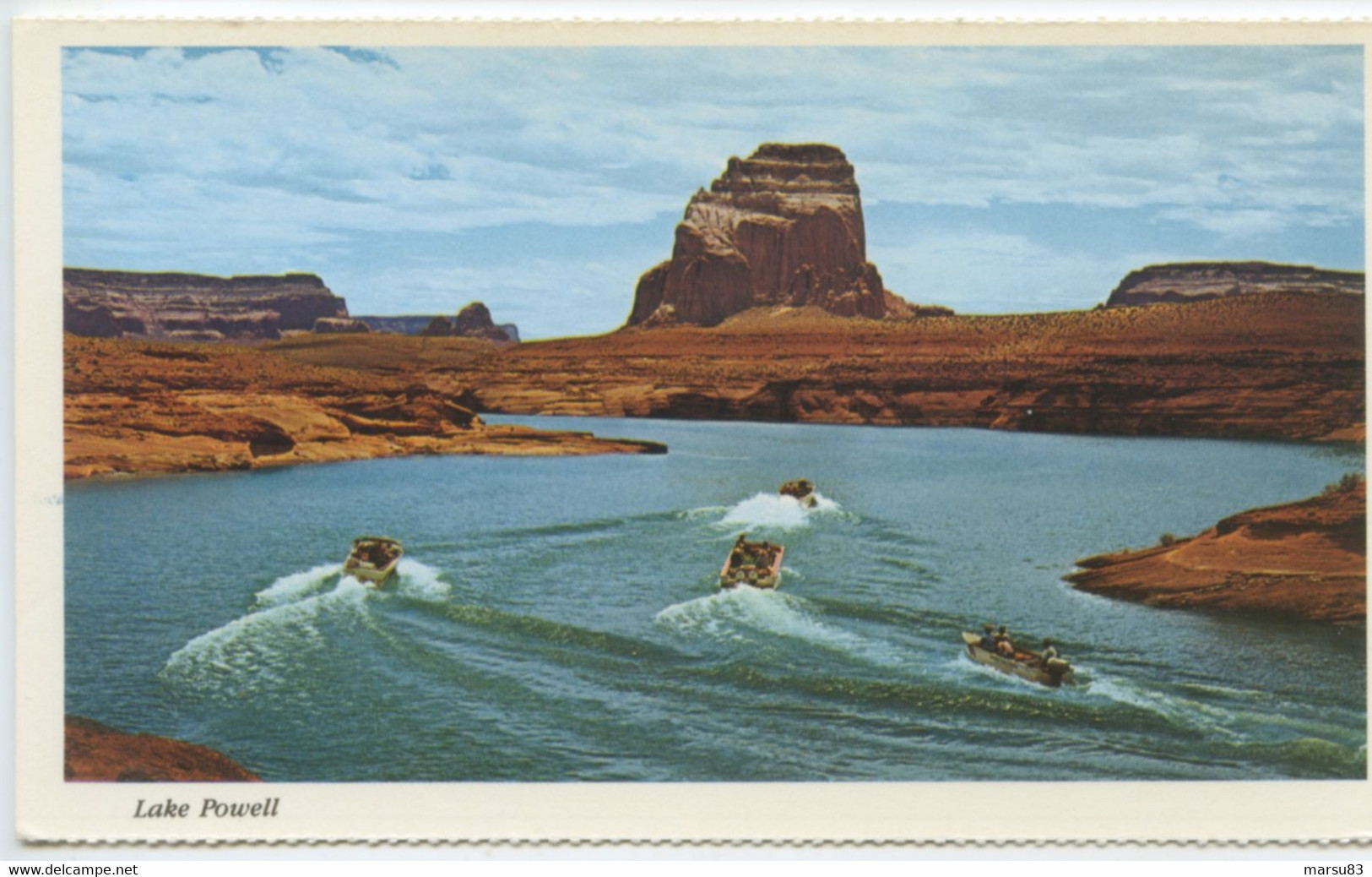 Lac Powell & Canyon - Belle Carte De 1994 -Dos Divisé  Ed.voir Scan Verso **  Format 9 X14,5 Cm - Lake Powell