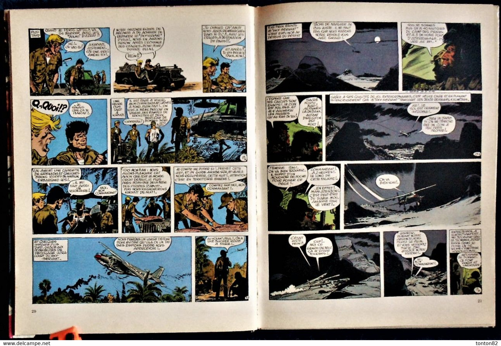 Charlier / Jijé - Tanguy et Laverdure - Un DC 8 a disparu - Dargaud - ( 1978 ) .