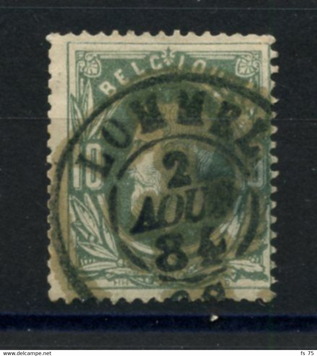 BELGIQUE - COB 30 10C VERT CAD LOMMEL - 1869-1883 Leopoldo II