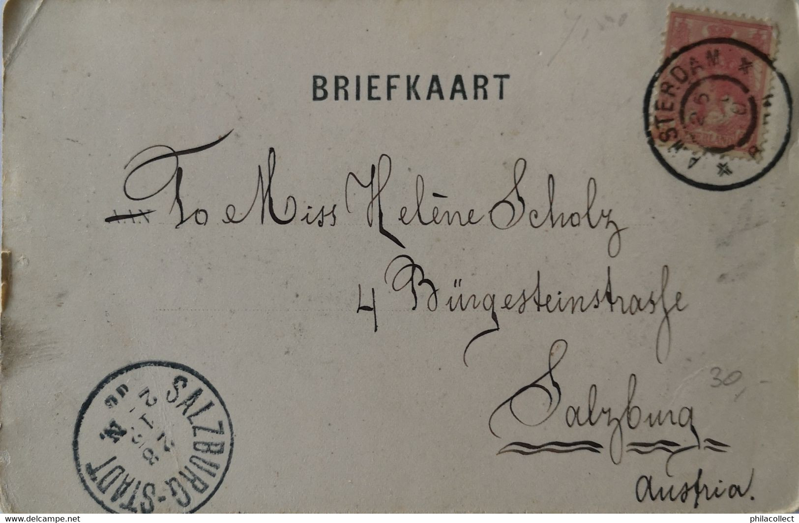 Zandvoort // Dr. Joh. Mezgerstraat // Denk 1899 - Zandvoort