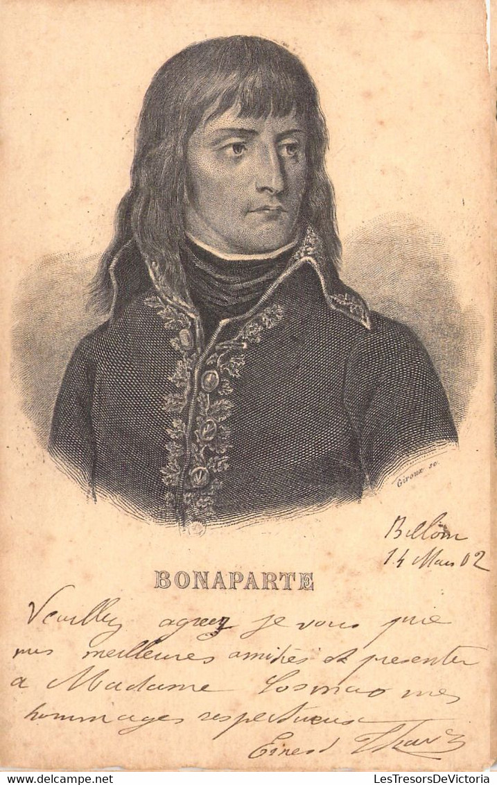 HISTOIRE - NAPOLEON BONAPARTE - Portrait - Carte Postale Ancienne - Geschichte
