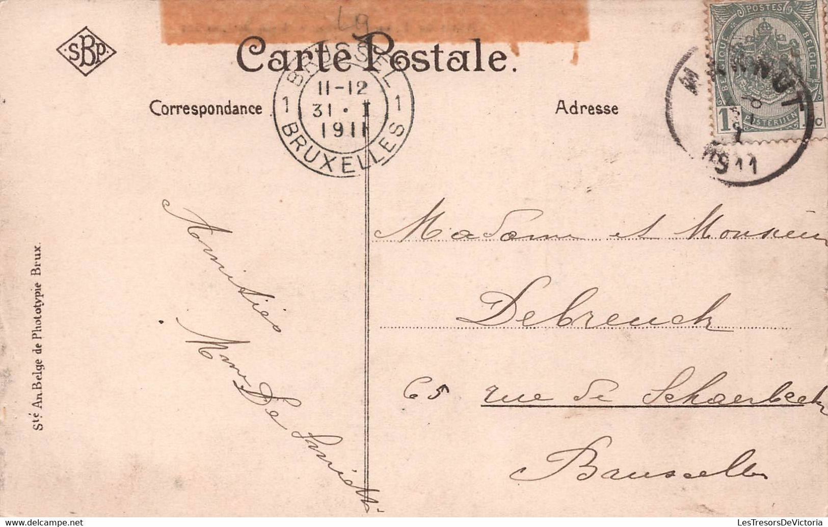 BELGIQUE - Hannut - Route De Namur Et Chapelle N D De Lourdes - Carte Postale Ancienne - Hannut