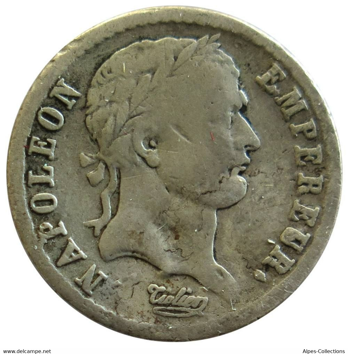 F17709.1 - FRANCE - Demi-franc Napoléon 1er - Tête Laurée - 1808 K - 1/2 Franc