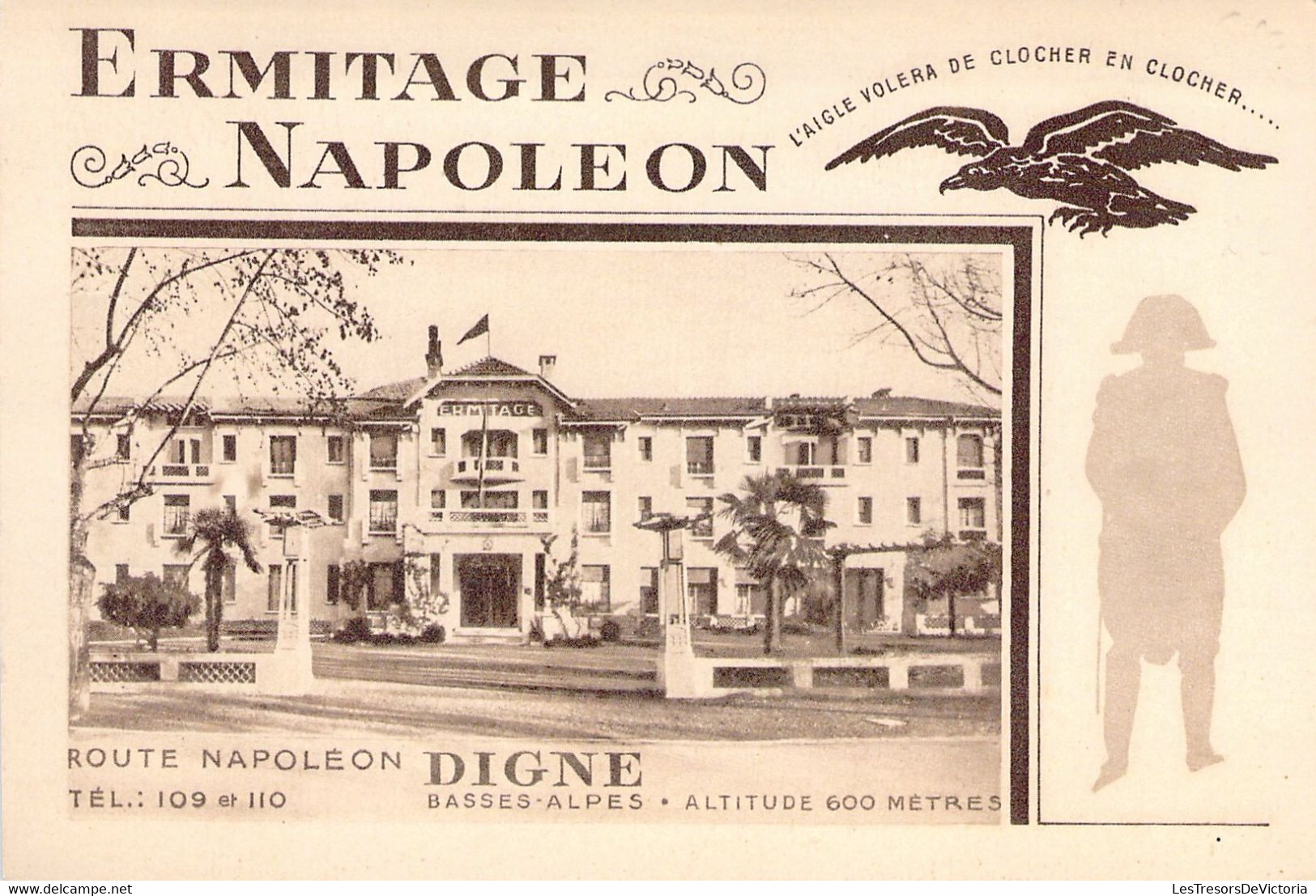 HISTOIRE - NAPOLEON - Ermitage Napoléon - Dignes  - Carte Postale Ancienne - Geschiedenis