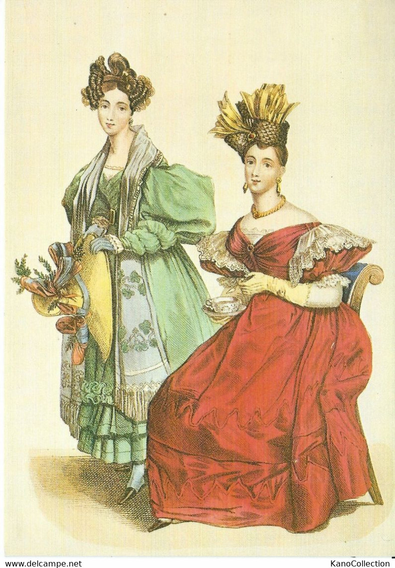 Day And Evening Fashions For 183, Repro, Victoria And Albert Museum, Nicht Gelaufen - Mode