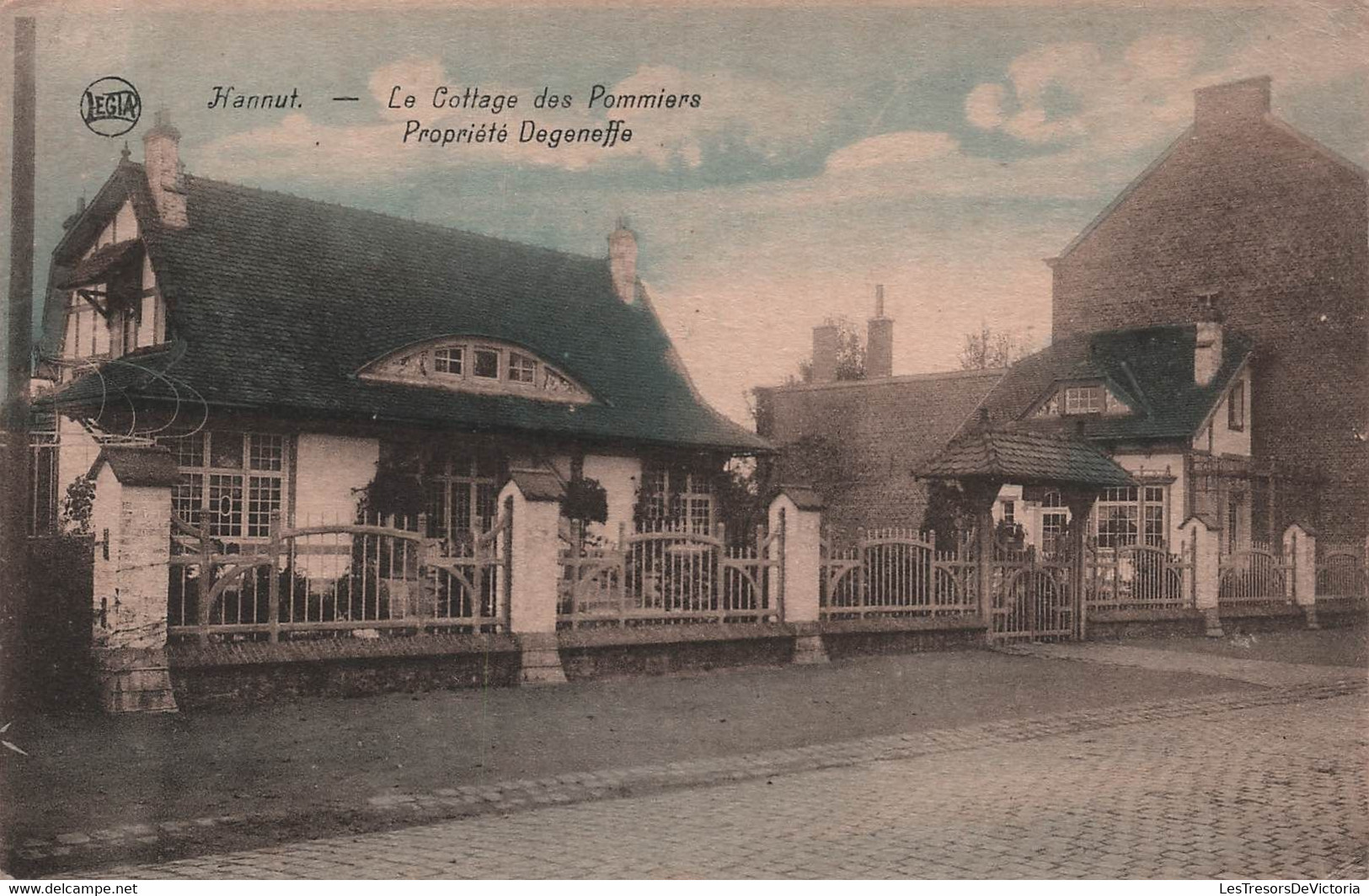 BELGIQUE - Hannut - Le Cottage Des Pommiers - Propriété Degeneffe - Colorisé - Legia - Carte Postale Ancienne - Hannuit