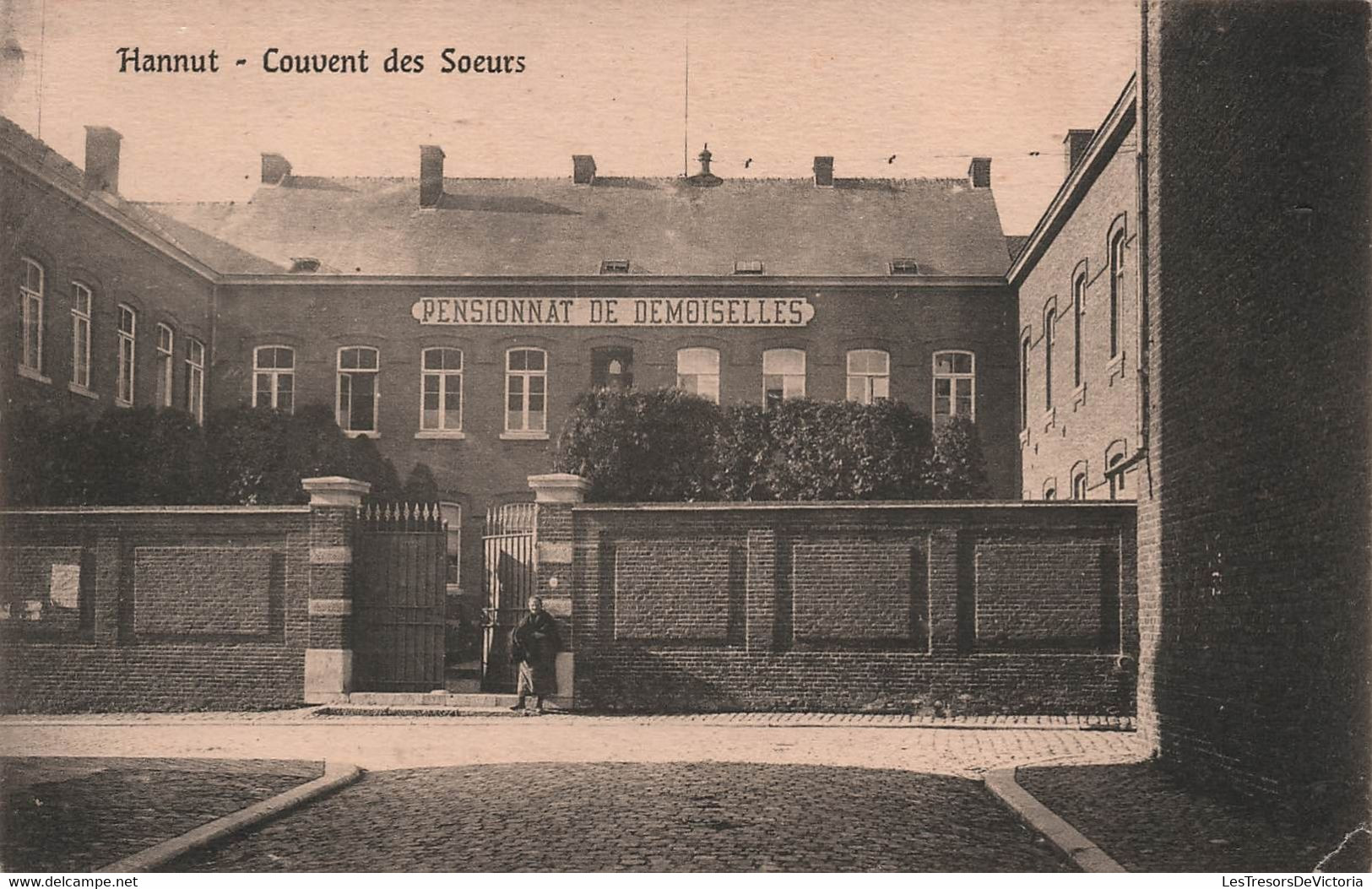 BELGIQUE - Hannut - Couvent De Soeurs - Pensionnat De Demoiselles - Carte Postale Ancienne - Hannut