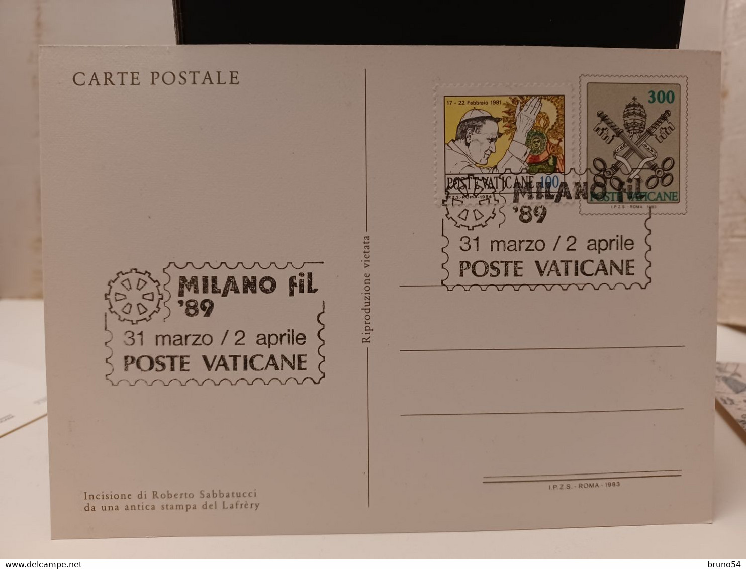 17 interi postali città del Vaticano anni 90