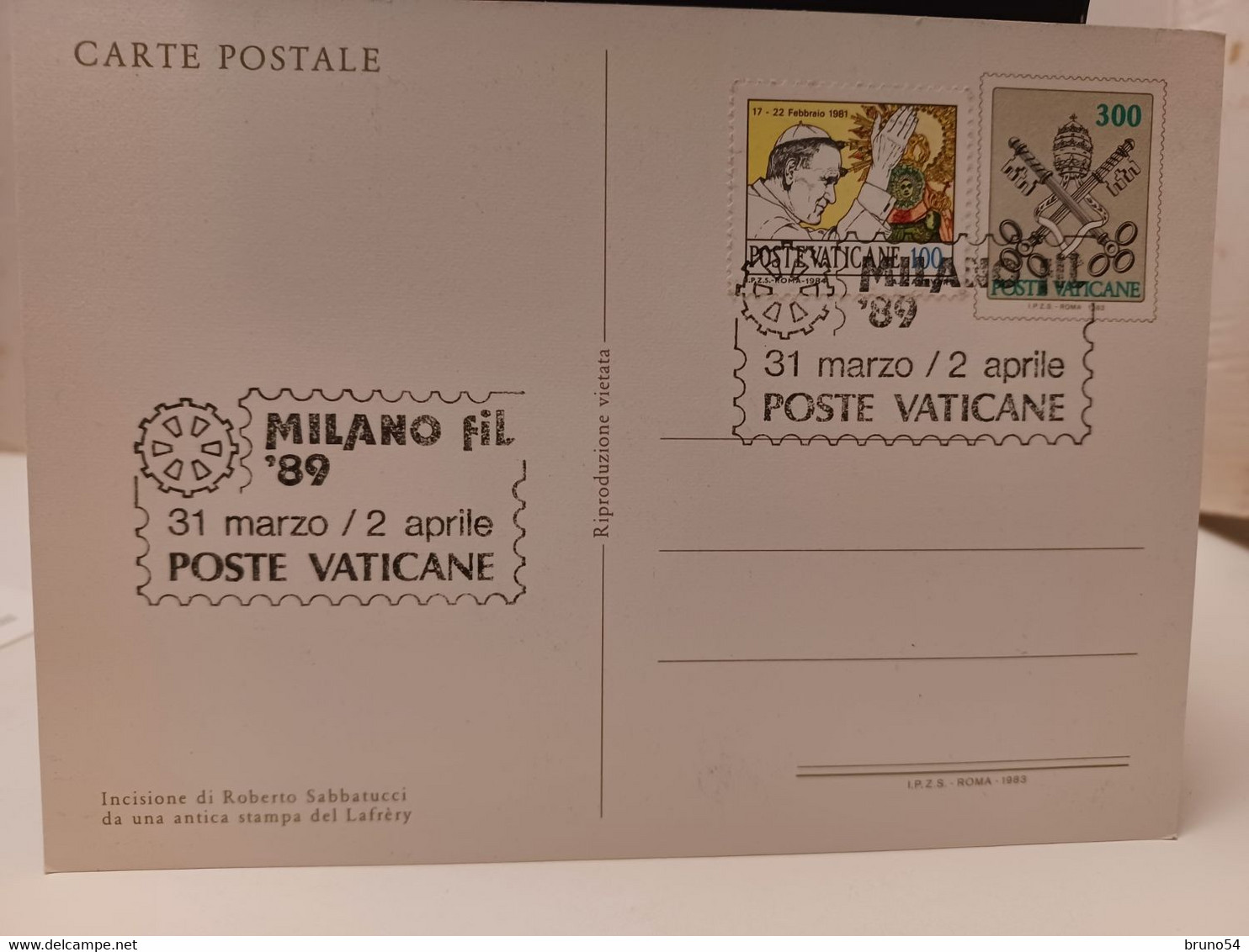 17 interi postali città del Vaticano anni 90