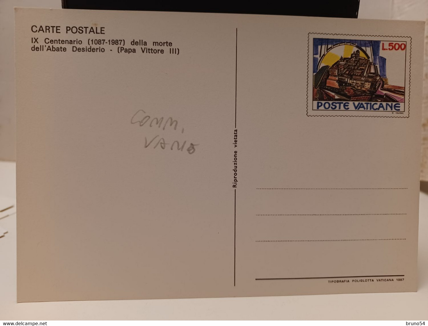 17 interi postali città del Vaticano anni 90