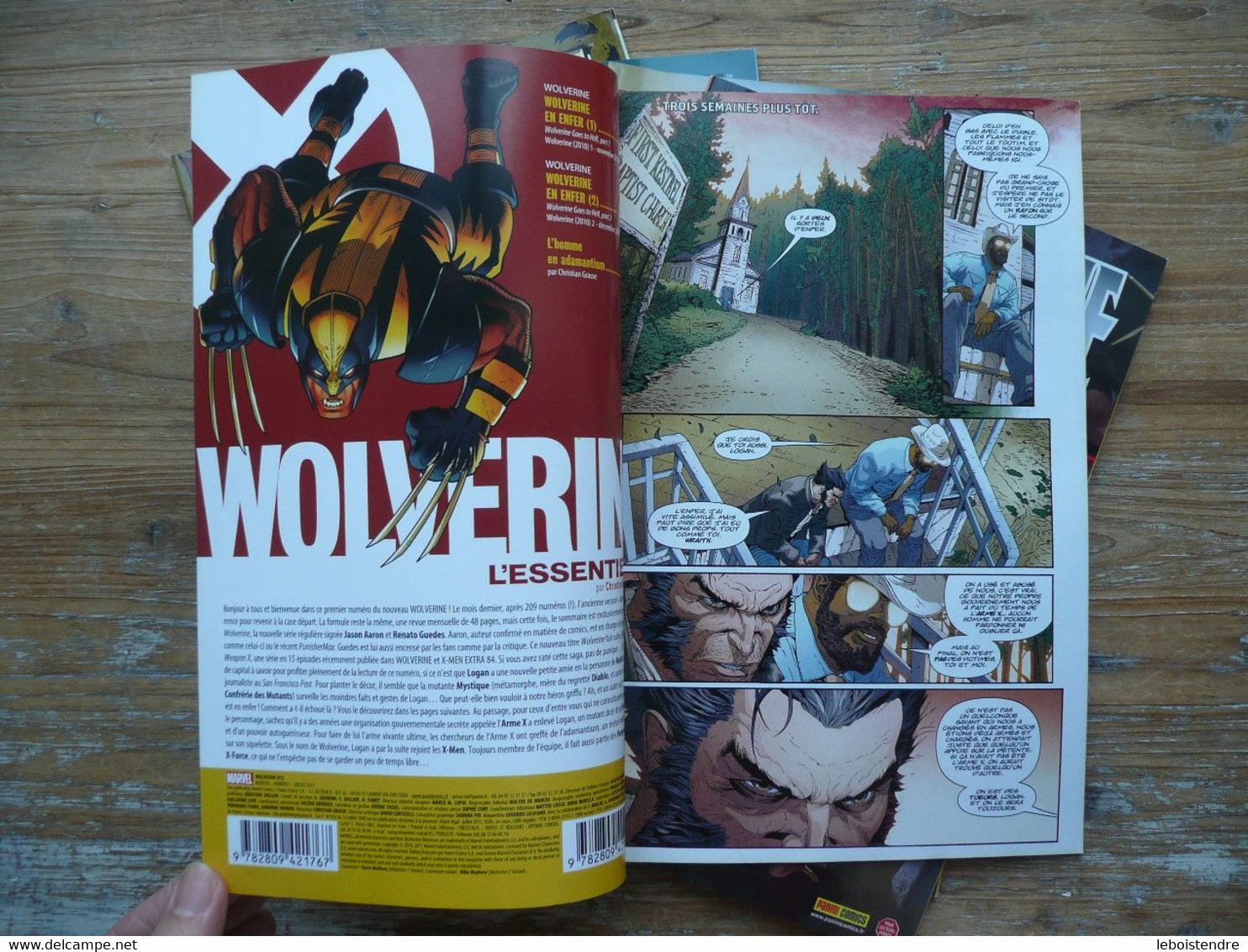 LOT 8 WOLVERINE V2 2E SERIE N 1 A 7 + 12 JUILLET 2011 A JUIN 2012  MARVEL COMICS PANINI FRANCE - Marvel France