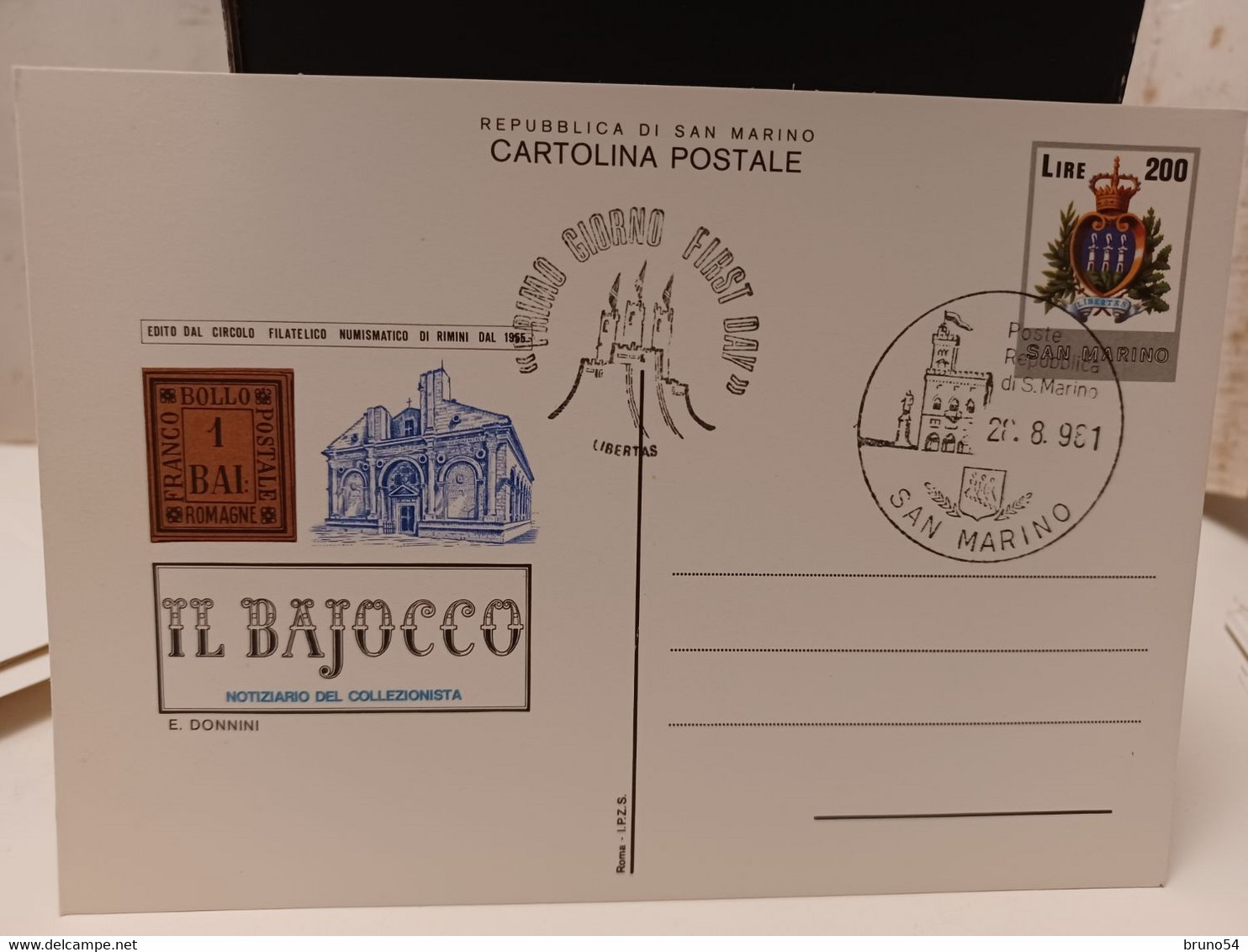 22 interi postali, cartolina postale  San Marino fine anni 70 in poi