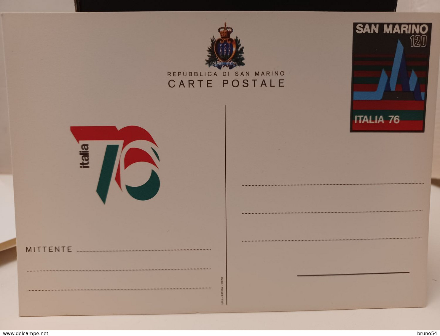 22 interi postali, cartolina postale  San Marino fine anni 70 in poi