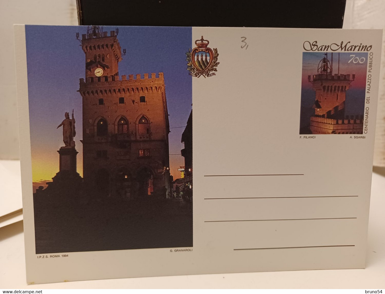 22 interi postali, cartolina postale  San Marino fine anni 70 in poi