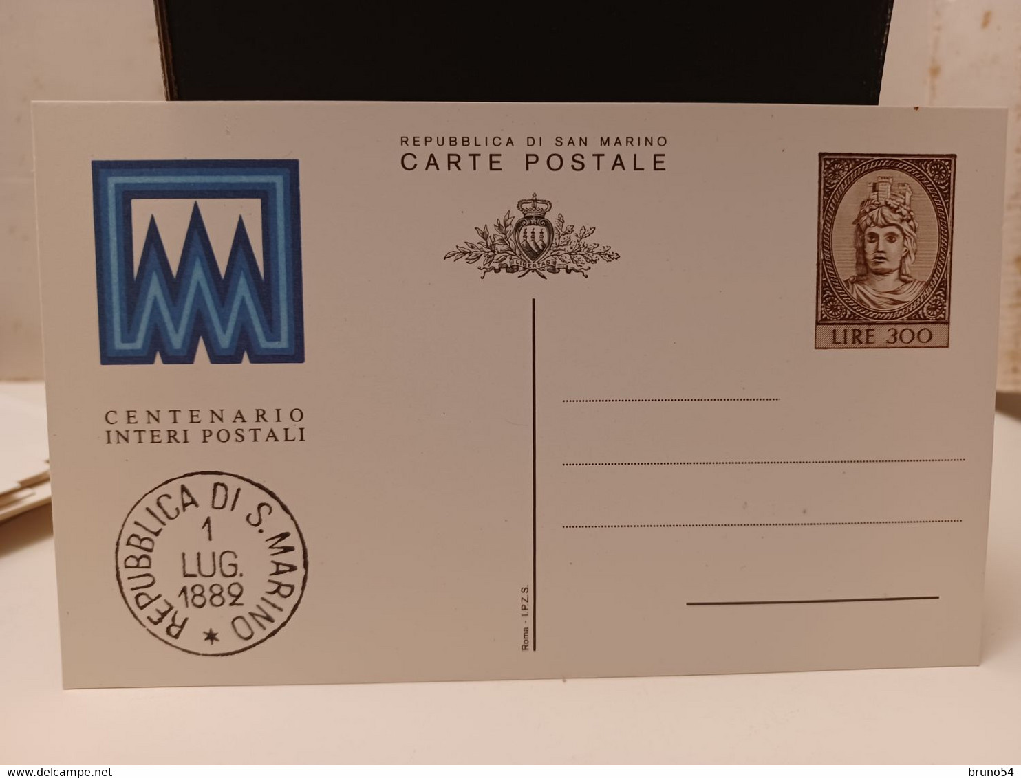 22 interi postali, cartolina postale  San Marino fine anni 70 in poi