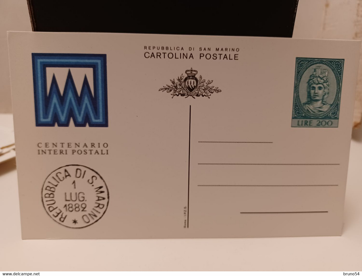 22 interi postali, cartolina postale  San Marino fine anni 70 in poi