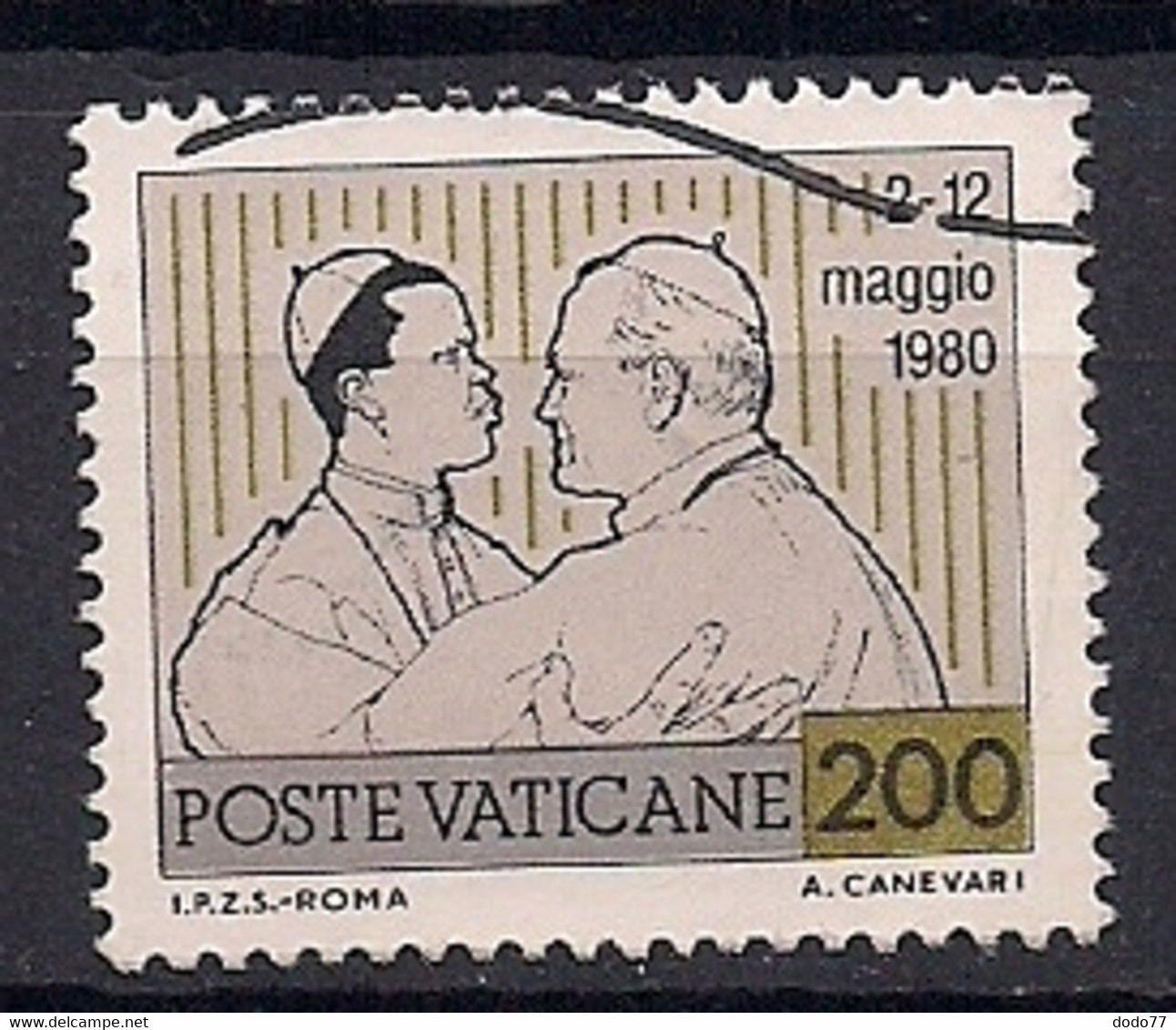 VATICAN  N°  719  OBLITERE - Used Stamps