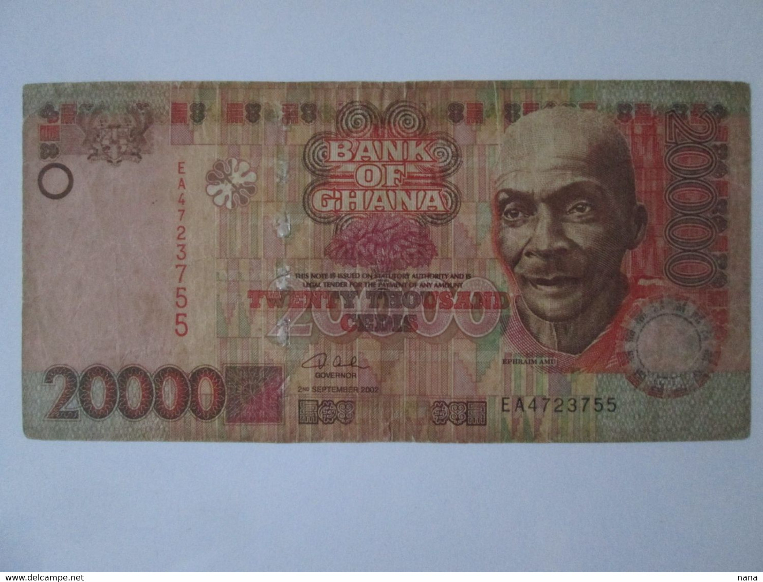 Ghana 20000 Cedis 2002 Banknote - Ghana