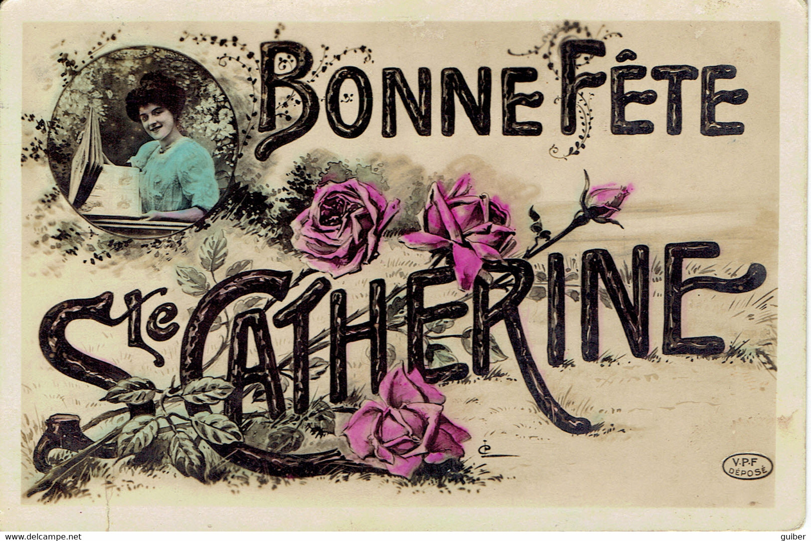 Fantaisie Bonne Fete Sainte Catherine V.P.F. - Saint-Catherine's Day