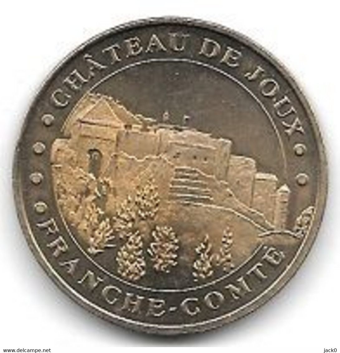 Médaille Touristique  2005, Ville  LA CLUSE ET MIJOUX, CHÂTEAU DE JOUX, FRANCHE - COMTE  ( 25 ) - 2005
