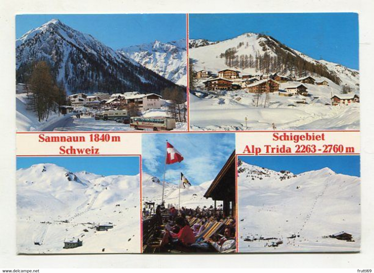 AK 112767 SWITZERLAND - Samnaun - Schigebiet Alp Trida - Samnaun