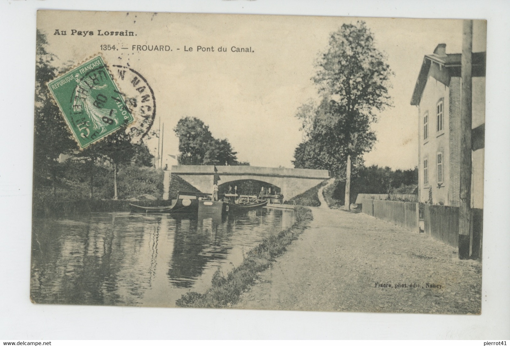 FROUARD - Le Pont Du Canal (péniche ) - Frouard