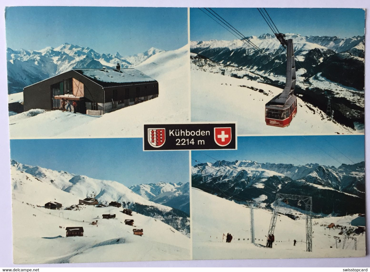 FIESCH Kühboden Luftseilbahn Skilift - Fiesch