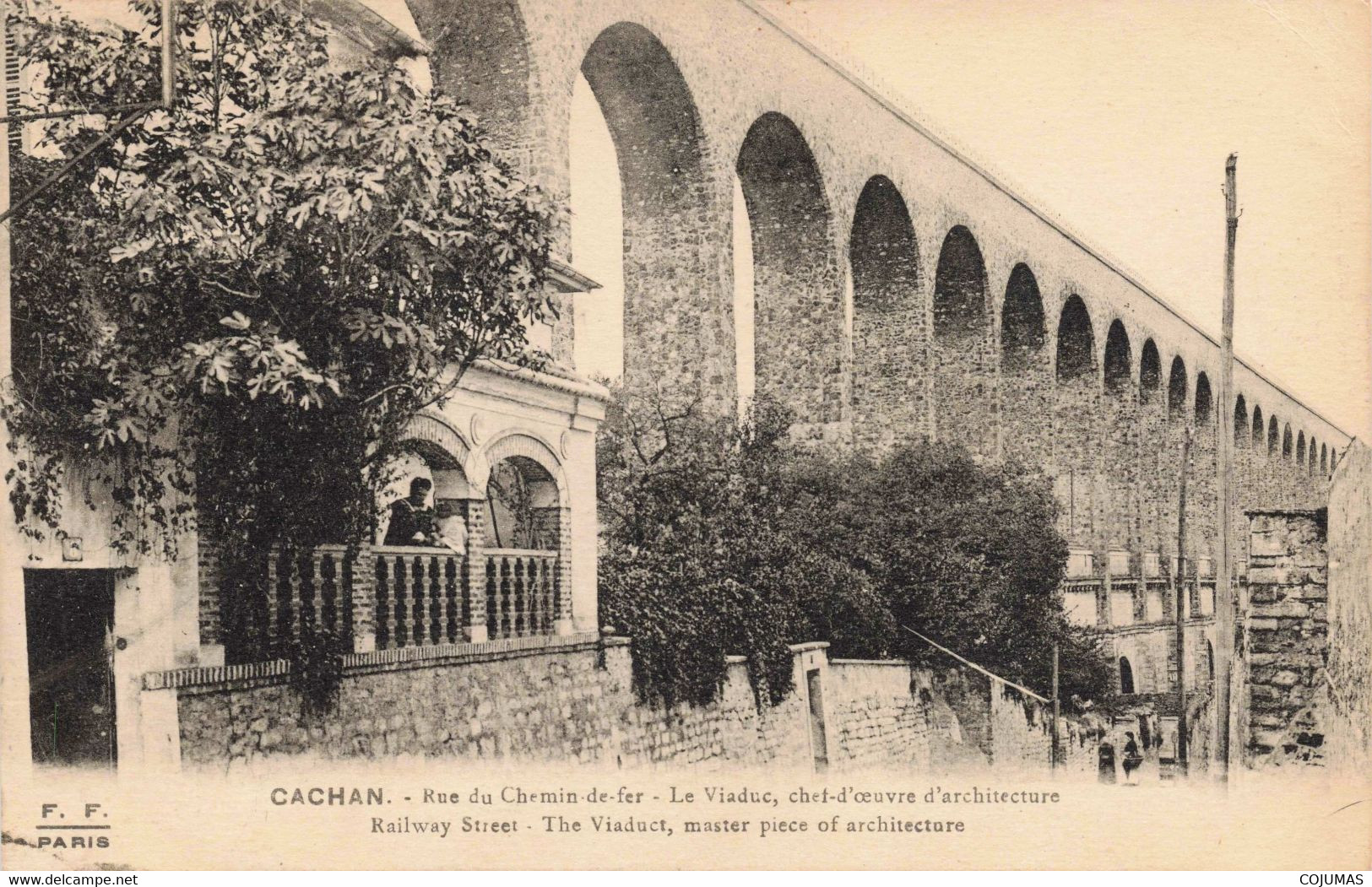 94 - CACHAN - S09592 - Rue Du Chemin De Fer - Le Viaduc - Chef D'Œuvre D'Architecture - L1 - Cachan