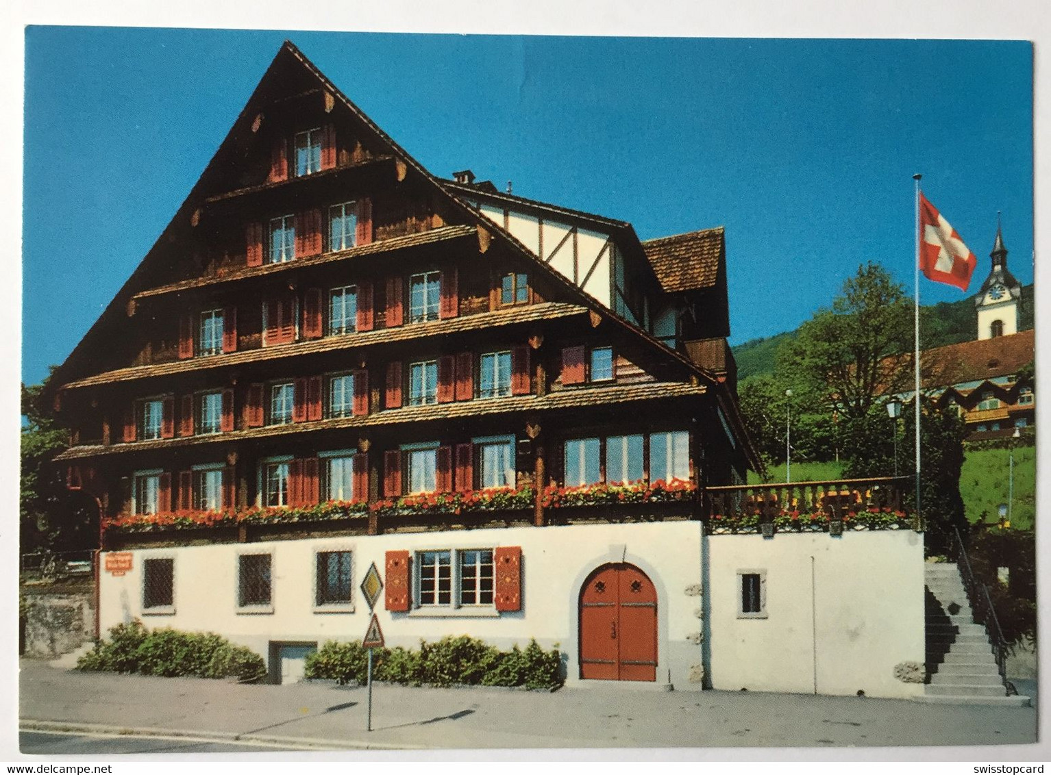 WALCHWIL Werbung Gasthaus Engel - Walchwil