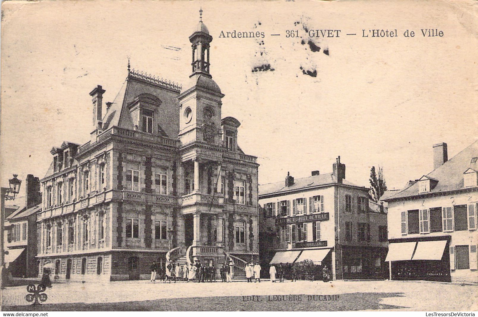 FRANCE - 08 - GIVET - L'Hôtel De Ville - MTIL - Carte Postale Ancienne - Givet