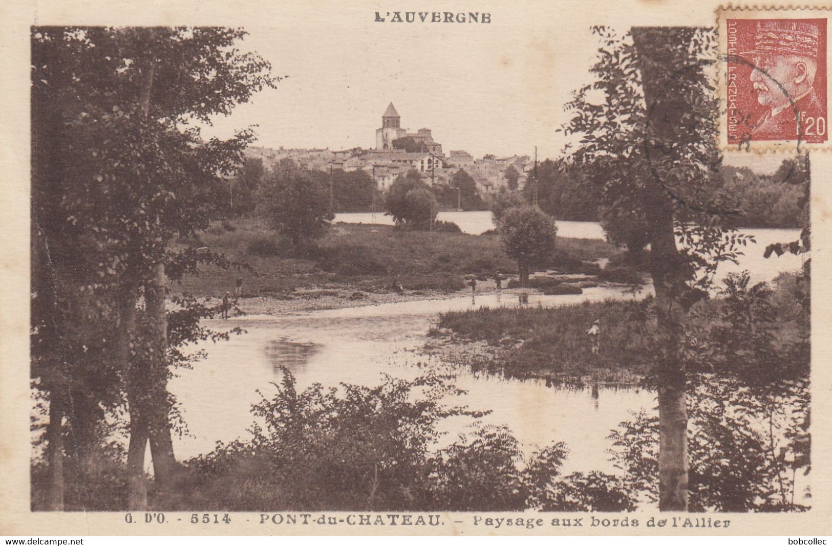 PONT-du-CHÂTEAU (Puy-de-Dôme): Paysage Au Bord De L'Allier - Pont Du Chateau