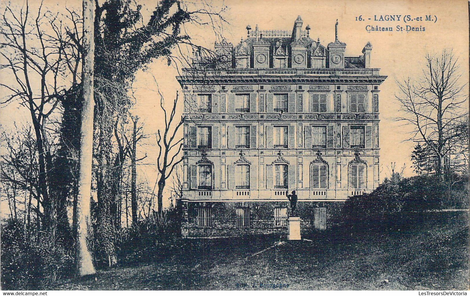 FRANCE - 77 - LAGNY Sur Marne - Chateau St Denis - Carte Postale Ancienne - Lagny Sur Marne