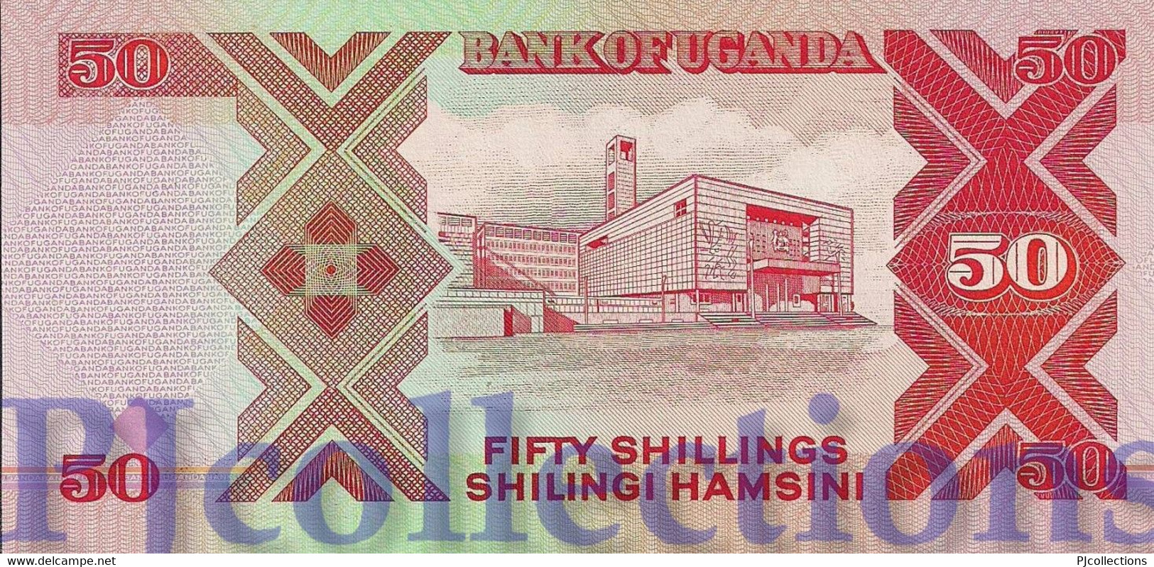 UGANDA 50 SHILLINGS 1997 PICK 30c UNC - Uganda